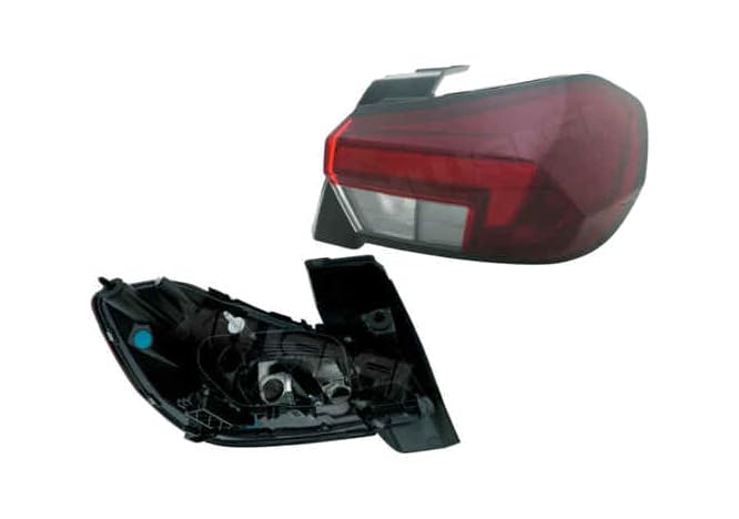 Piloto Luz Trasero Derecho 16531522 Foco Posterior de Recambio para Coche