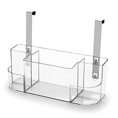 Panier de Rangement pour Armoire de Cuisine sur Porte,Panier D'organisateur de Support de Rangement de Porte D'armoire,Solution de rRangement pour Cuisine et Salle de Bain. (B) Cover