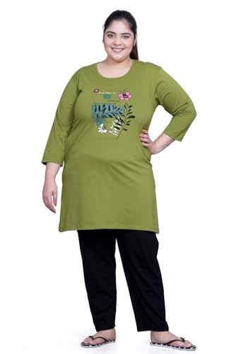 Image of RYSH Women's Plus Size Printed Long Top