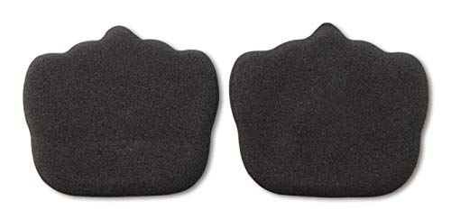Polster für Fußballen und Vorfuß, Einlegesohlen, Schuheinlagen für Frauen, stoßdämpfender Schaumstoff der neusten Generation, Sexy Toes von Tacco Start Heelz, 1 Paar (Schwarz) Cover