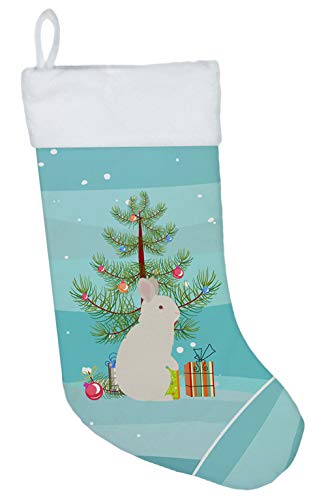Chaussettes de Noël multicolore Caroline's Treasures suspension cheminée festive