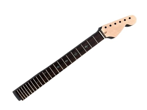 Manche de guitare électrique 22 frettes touche palissandre manche 25.5" bricolage inachevé