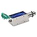 Heschen DC Solenoid Electromagnet, Push Pull Type, HS-1564B, DC12V 3A, 20mm Stroke, Initial Force 3N, Max Keep Force 60N, Open Frame, Linear Motion