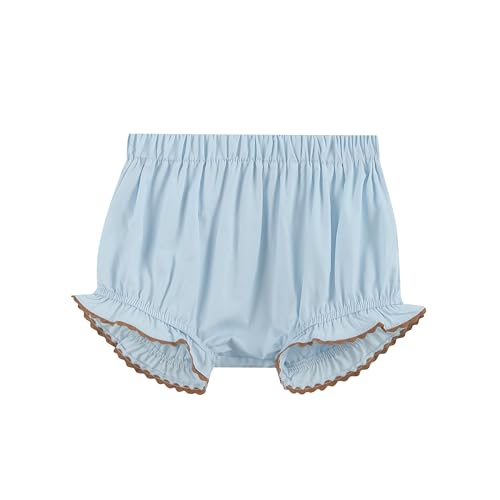 Blue Pumpkin Gingham Smocked Dress and Bloomers Set4