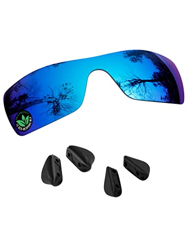 Image of Raydi Polycarbonate Replacement Lenses & Nosepads for Oakley Ridgeline OO9419 Sunglasses