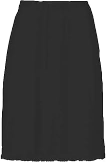 Enagua Corta de Encaje con Flores for Mujer, antiestática, de Seguridad, de Corte A, de Color Puro, for prevenir