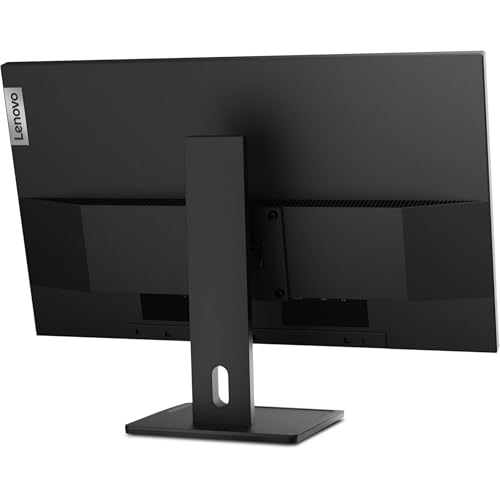 Image of Lenovo 27 inch ThinkVision E27q-20, 2560x1440 Resolution, 1000:1 Contrast Ratio with Asset Tag