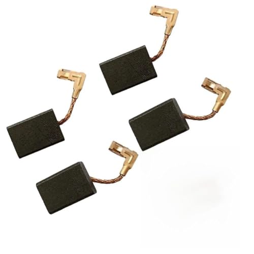 Lot de 4 balais de charbon en métal 16 x 11 x 5 mm pour meuleuse d'angle 9553NB 9554NB 9557NB 9558PB HR2810