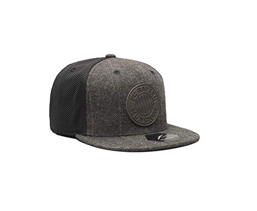 Bayern Munich Sherlock Gorra Snapback Gris/Negro miniatura 3