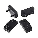 XIAONAN 20Pcs 53mm x 9mm Plastic Bed Slat Cover Replacement Holders End Caps for Holding Securing Wo