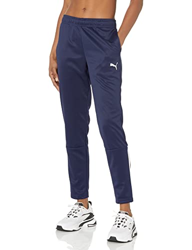 Puma Teamliga Training Pants Pantalon de survtement, Peacoat Blanc, M Femme
