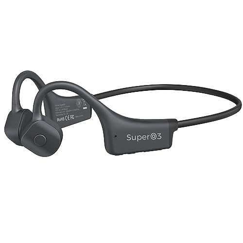 Image of Bone Conduction Headphones - Bluetooth 5.2 Open Ear Headphones IP67 Waterproof Sport Earphones with Noise-Cancelling Mic - Wireless Bone Conducting Headset for Running Hiking Cycling