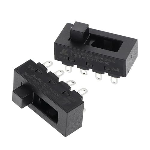 Interruptor DIP deslizante LQ-103H de 8 pines con 3 posiciones y 12A para control de voltaje 3