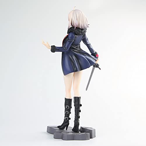 Anime Fate Apocrypha Fgo Black Jeanne D'arc Saber Joan Of Arc Ruler Pretty Girls Pvc Model Action Figure Adult Toy Doll Statue Ornaments Removable Gifts With Accessories 25Cm #TOP3