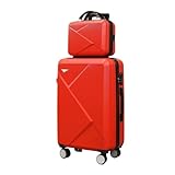 LCHJX Set de la Maleta Mutura de Color Fijo Malusa silenciosa Contrase de Rueda Universal Case de tranvía Multi tamaño de Gran Capacidad Case de Entrada (púrpura, 20in_no Bolso)