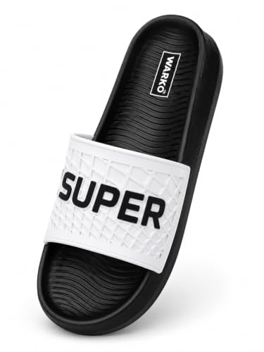 Image of WARKO Slippers For Men | Stylish Chappal For Boys | Soft Cushioned EVA Slides Slipper | Casual FlipFlop Daily Wear Footwear | Indoor Outdoor Use