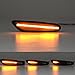 Price comparison product image CarModShop For E8x E9x X1 E84 Black smoked LED Dynamic Sequential Side Repeaters indica