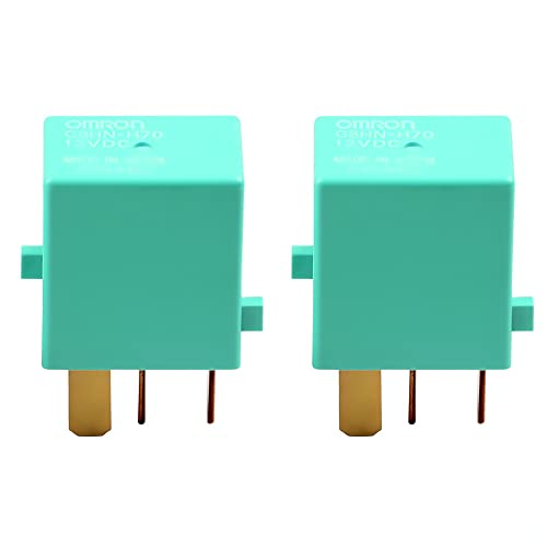 Aeola 2 Pack G8HN-H70 G8HN-1A4T-RH 39792-SDA-A01 Micro Iso 4 Prong Wiper Relay | Fits Honda Accord Civic Crosstour CR-V Pilot Odyssey Ridgeline,Acura MDX RDX RL RLX TL TLX TSX ZDX