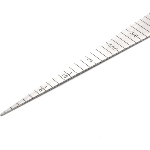 Calibrador para soldadura medición 0-15mm acero inoxidable miniatura 5