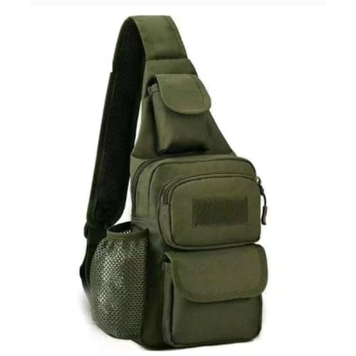 Mochila tipo bandolera para viaje y camping miniatura 1
