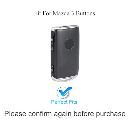 Funda de llave para Mazda 3 Hatchback con acabado premium elegante 6
