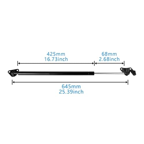 Vérin à gaz pour coffre qui tombe Opel Agila A 2000-2007 paires x2 - 6