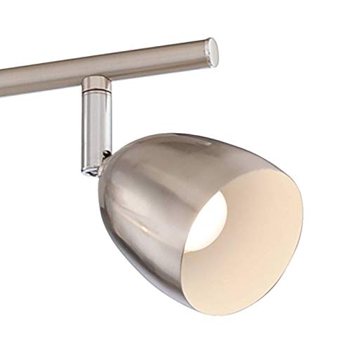 Pro Track Alexa 4-Light Satin Nickel Led Ceiling Or Wall Track Fixture #TOP2