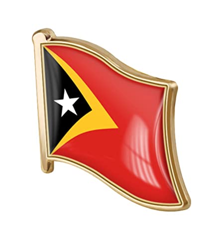 Image of vmcoatdu Country Flag Pin Badge International Travel Brooch Metal Alloy Souvenir Pin for Hat Clothes Backpack