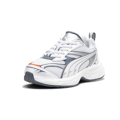 PUMA Kids Boys Morphic Lace Up Sneakers Shoes Casual - Grey2