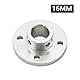 2 Stück 16mm Flanschkupplungsverbinder aus Aluminiumlegierung, starres Führungsmodell-Kupplungszubehör, Wellenachsenbeschläge für DIY RC-Modellmotoren