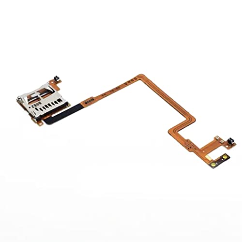 DBEIXIWEI Kit de accesorios de reparación de consola, ranura para tarjeta SD, cable de cinta de repuesto para Nintendo DSi
