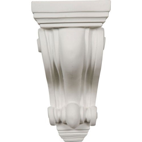 Ekena COR04X04X07DE 4" W x 4" D x 7 1/2" H Devon Corbel, Primed - Image 3