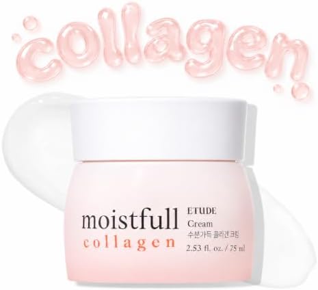 ETUDE Moistfull Collagen Face Cream, Korean face moisturizer 2.53 fl oz