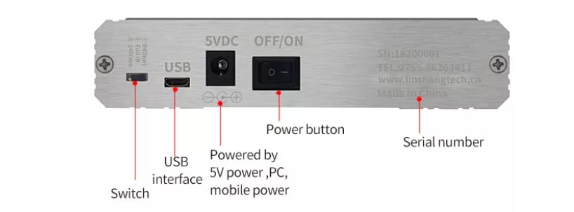Medidor de transmisión solar LS182 para vidrio y láminas miniatura 7