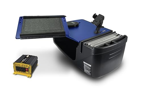 Bureau avant de voiture AutoExec avec onduleur 400W et support de téléphone