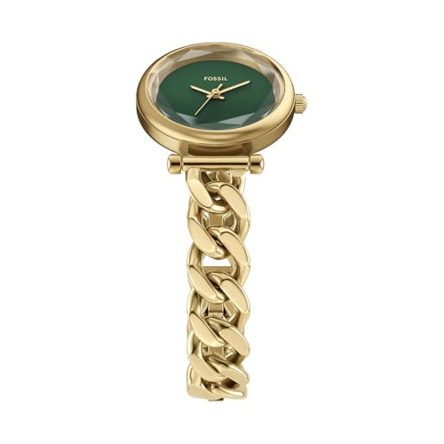 Image of Fossil Carlie Gold Quartz Stainless Steel Watch ES5441