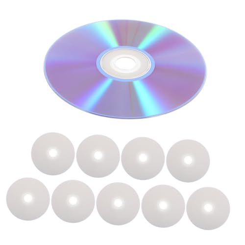 Toyvian 10 Pièces DVD-r Enregistrables Haute Capacité pour Gravure Disques Vierges Compatibles Pc Supports Multimédia pour Sauvegarde Photos et Archives Numériques