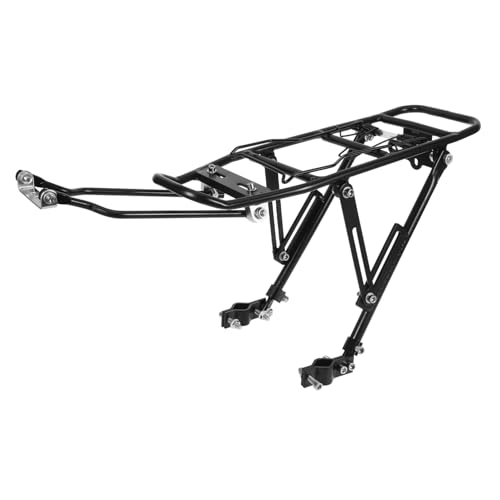 Gogogmee Cargo Rack Durable Multi Function Rear Bike Carrier for Convenient Transport Bike Accessory for Outdoor Cycling Adventures