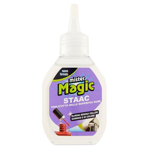 Con molecola antiodore Mr Magic Staac, Detergente Antiodore, Elimina qualsiasi Tipo di Sporco dalle Superfici Dure, con Molecola Anti Odore, Confezione da 150 ml