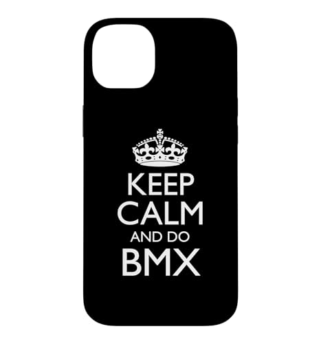 Keep Calm And Do BMX/Funny BMX Rider Classic Says �X�}�z�P�[�X iPhone 14 Plus �p
