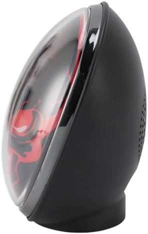 SASKATE Skull Bluetooth Speaker, Portable Wireless Speaker with Atmosphere Lights, Bluetooth 5.0 for Laptop, Tablet, Smartphone (Black) — view 8