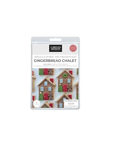 Lorena's Sweets Cookie Decoration Kit Gingerbread Chalet
