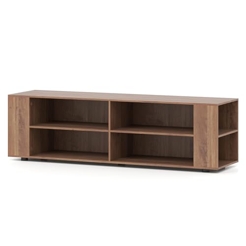 Tangkula Wood TV Stand for TVs up to 65 Inch