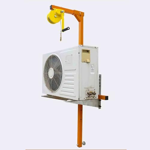 WQPMNYG Elevador Manual para Aire Acondicionado, Capacidad de 150 kg, Alcance de 30 m, fácil instalación y desmontaje Unidades Exteriores de Aire Acondicionado. Diseño de al