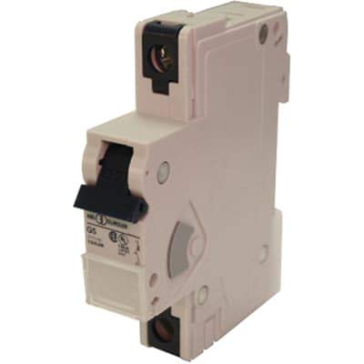 1G05UM, Circuit Breaker; Thermal Magnetic; Handle; 0.5A; 1 P; G Trip; V-EA Series