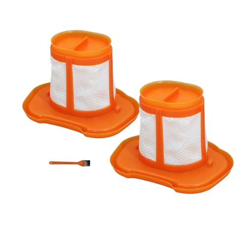 2-Pack Replacement Filters (HHVKF10) Compatible with BLACK+DECKER Handheld Vacuum Models HHVK515JP07 HHVK515J00 HHVK515J00FF HHVK515BPF07 HHVK320J10 HHVK320J61 HHVK320JZ01 HHVK415B01 Series