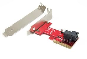 Ableconn PEXU2-131 PCI Express x4 Host Adapter Card with SFF-8643 Mini-SAS HD 36Pin Connector for U.2 (SFF-8639) PCIe-NVMe SSD - Support Intel 750 2.5-inch U.2 SFF SSD