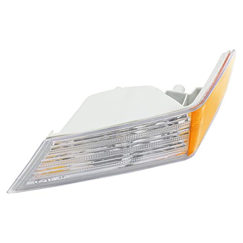 Front Turn Signal Light Cover Compatible With Jeep Patriot 2007 2008 2009 2010 2011 2013 2014 2015 2016 2017 Automotive Signal Light Assemblies Cover, Marker Corner Light Lamp Lens (Left Driver Side) #TOP3