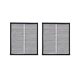 Car Air Filter Cabin Filter 2Pcs Set. Compatible With Nissan GT-R R35 2007-2020 3.8L 4WD 3.8AMT