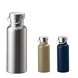 記念品 卒団 卒部 名入れ 水筒 ボトル タンブラー ステンレスボトル 卒部記念品 卒団記念品 卒業記念品 お祝い オリジナル ギフト プレゼント（ネイビー） [並行輸入品]